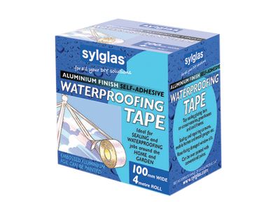 Aluminium Finish Waterproofing Tape 100mm x 4m
