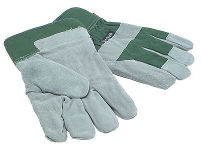 TGL412 Men's Fleece Lined Leather Palm Gloves - One Size