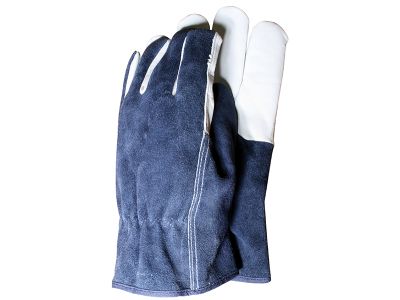TGL418L Premium Leather & Suede Men's Gloves - Large