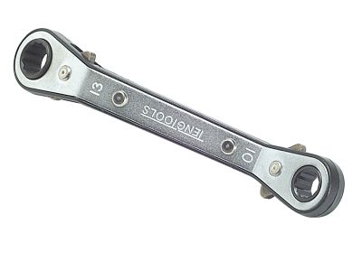 Ratcheting Offset Ring Spanner (RORS) 17 x 19mm