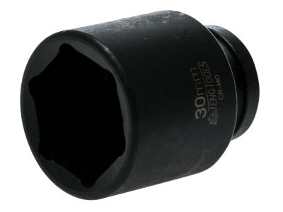 Impact Socket Hexagon 6-Point 1/2in Drive 30mm