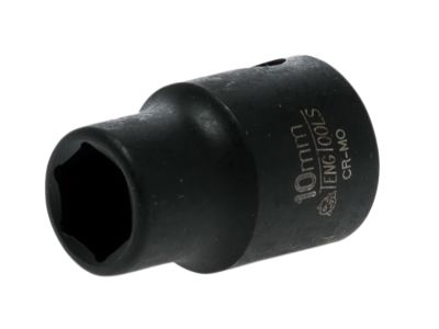 Impact Socket Hexagon 6-Point 3/8in Drive 10mm