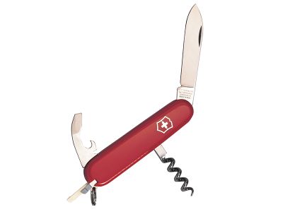 Waiter Swiss Army Knife Red Blister Pack