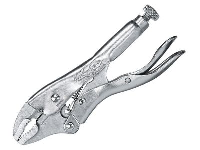 10WRC Curved Jaw Locking Pliers with Wire Cutter 254mm (10in)