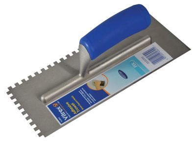 Soft Grip Adhesive Trowel 6mm Notches